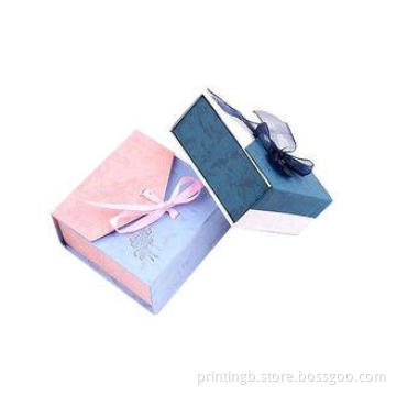Bracelet Box Elegant Square Fancy Paper Bracelet Packing Gi